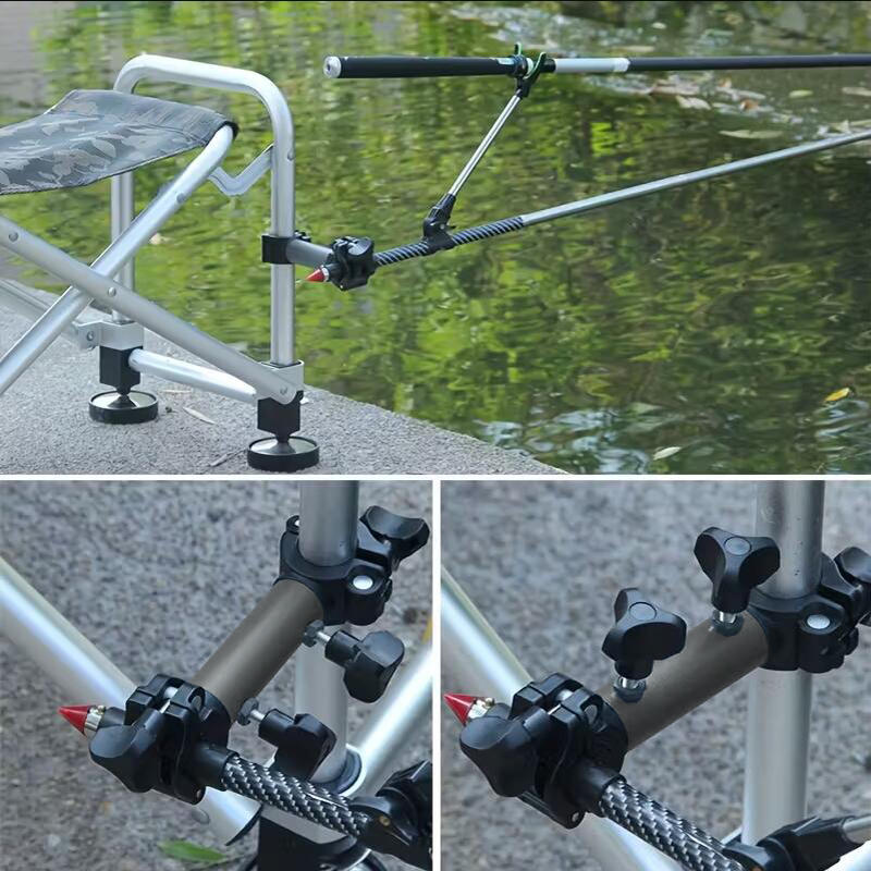 Fish Finder Gps - Fishing Rod Holder Clamp with Adjustable