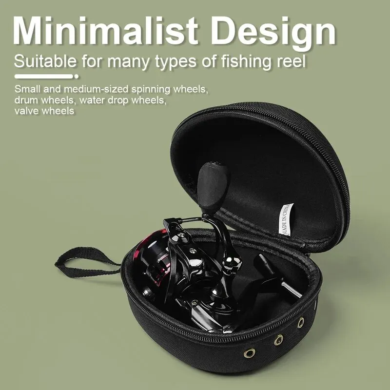 Fish Finder Case - Portable EVA Fishing Reel Bag Protective