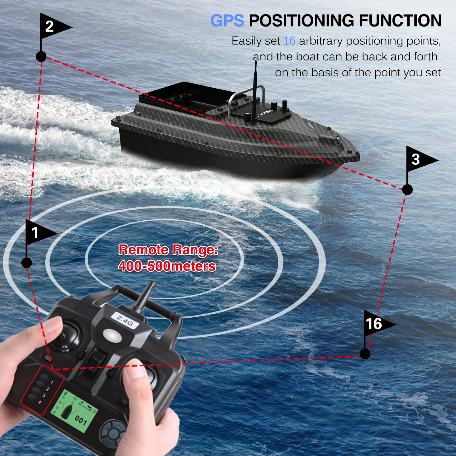 Fishing Bait Boat GPS Fishing  – Fishing Gps Bewertung und Preis