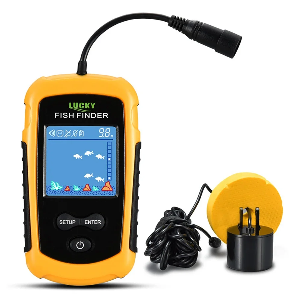 Lucky LCD Color Screen Portabl – Fish Finder Transducer Bewertung und Preis