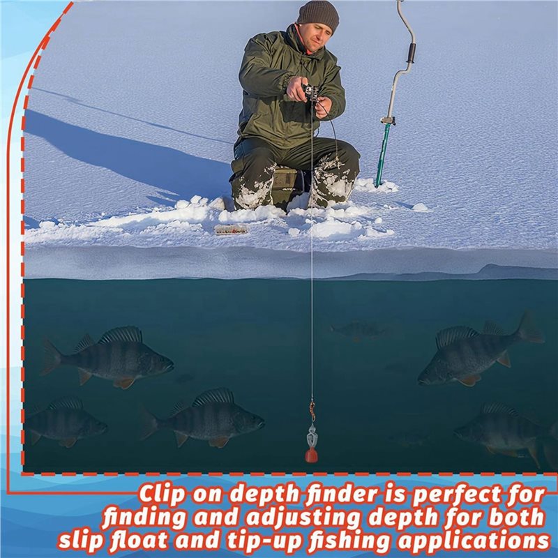 Clip-On Water Deep Gauge Instr – Fishing Depth Finder Bewertung und Preis