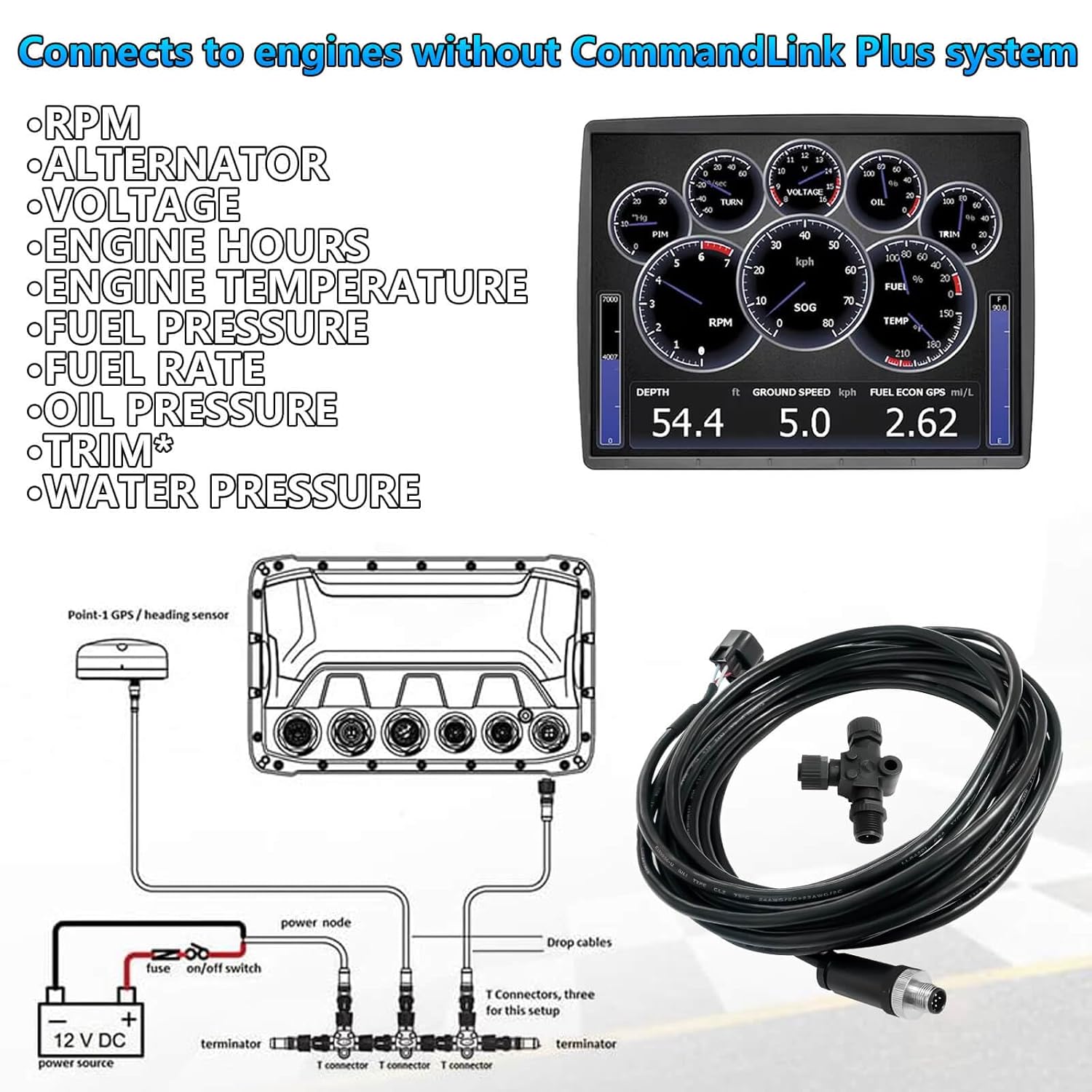Engine Interface Cable NMEA200 – Fish Finder Cable Bewertung und Preis