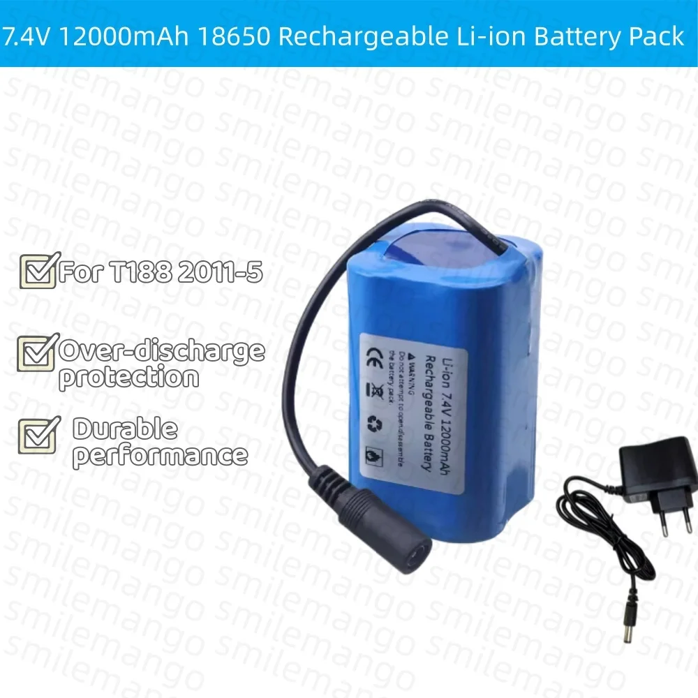 7.4V 12000mAh Battery with USB – Fish Finder Charger Bewertung und Preis