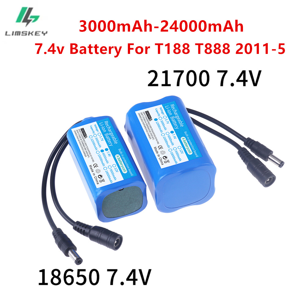 7.4V battery 3000mah/6000mah/9 – Fish Finder Transducer Bewertung und Preis