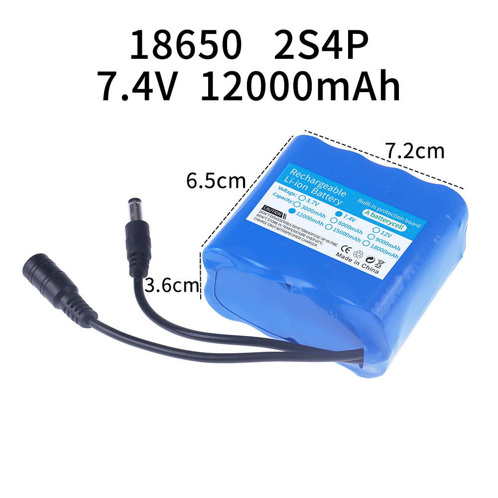 7.4V battery 3000mah/6000mah/9 – Fish Finder Transducer Bewertung und Preis