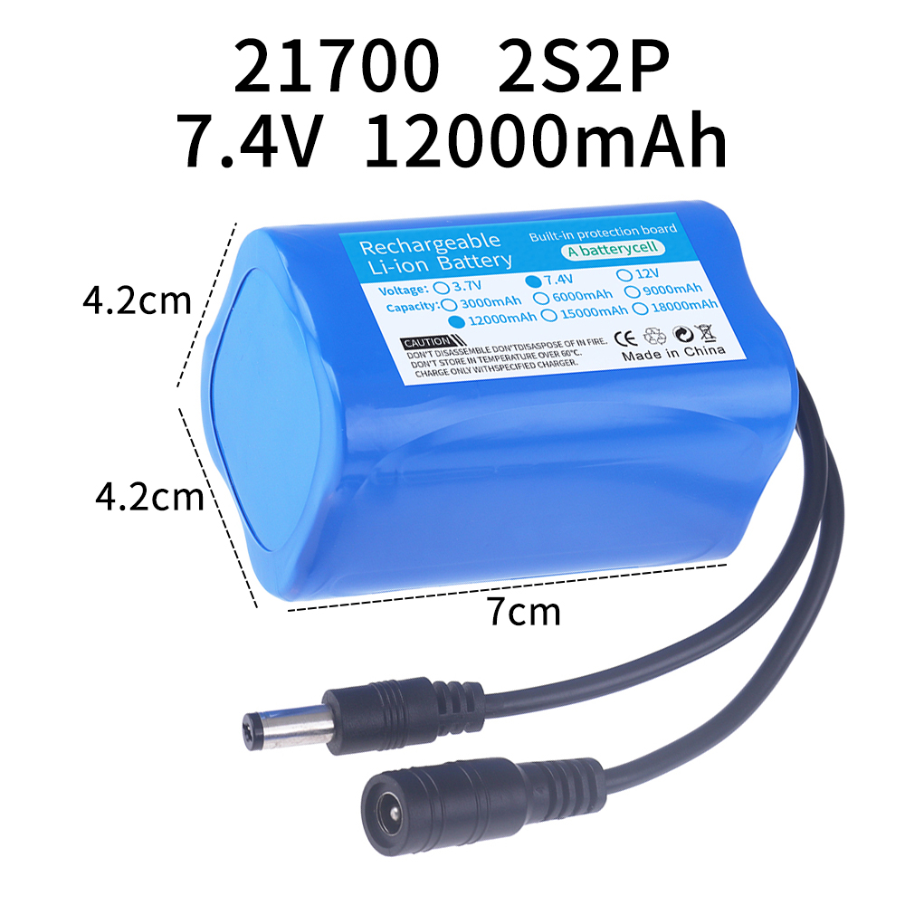 7.4V battery 3000mah/6000mah/9 – Fish Finder Transducer Bewertung und Preis
