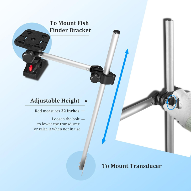 360° Rotation ,Marine Fish Fin – Fish Finder Transducer Bewertung und Preis
