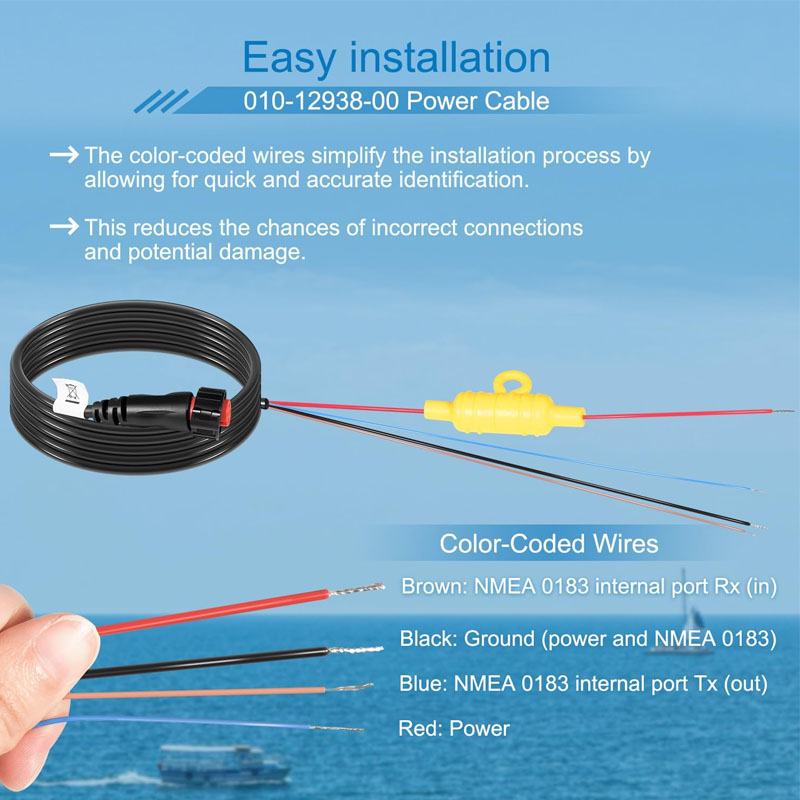 010-12938-00 Boat Power Cable  – Fish Finder Cable Bewertung und Preis