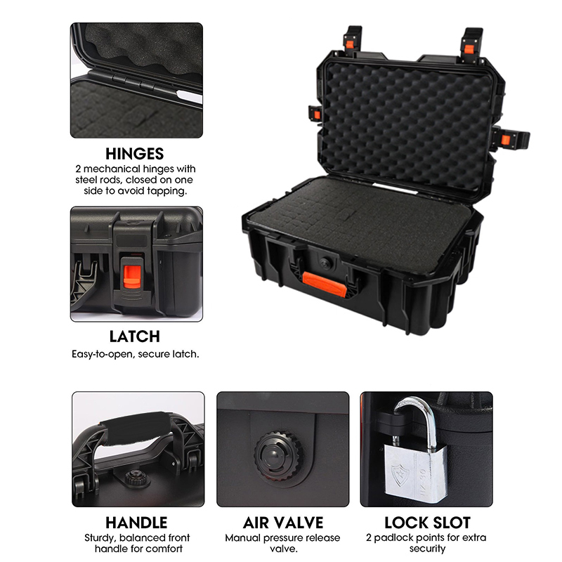 Pre Cut Foam Hard Case Waterpr – Fish Finder Case Bewertung und Preis