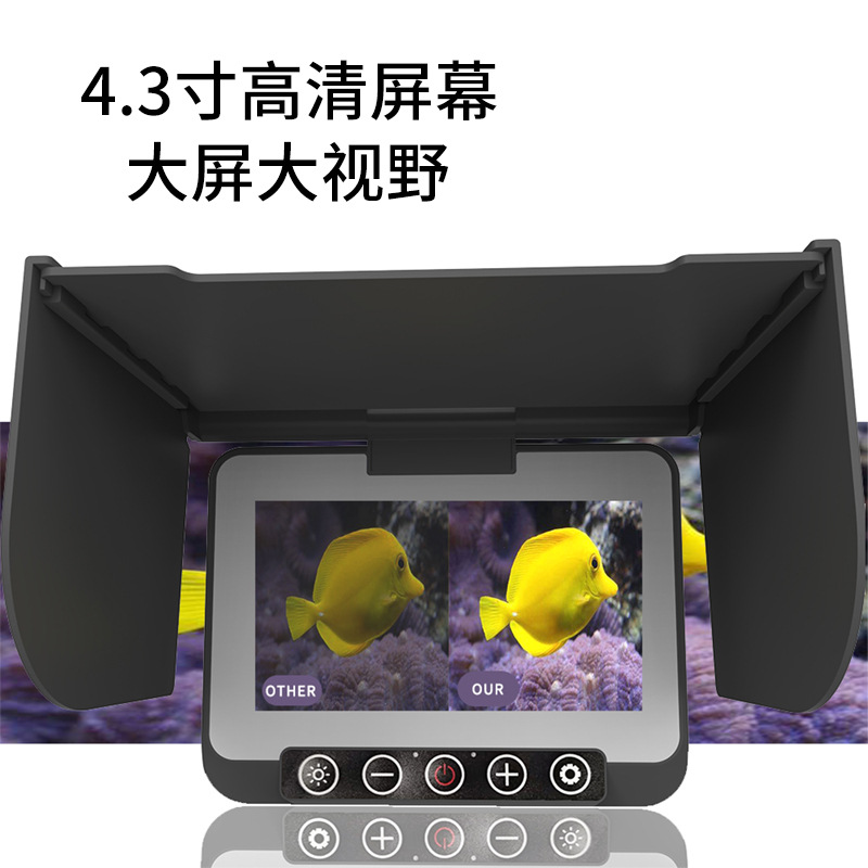 4.3Inch IPS Screen 1000TVL Und – Fishing Camera Bewertung und Preis