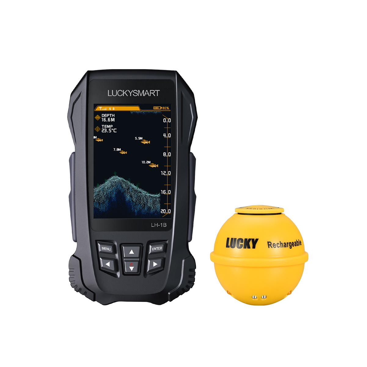 LUCKYSMART LH-1B Wireless Port – Fish Finder Portable Bewertung und Preis