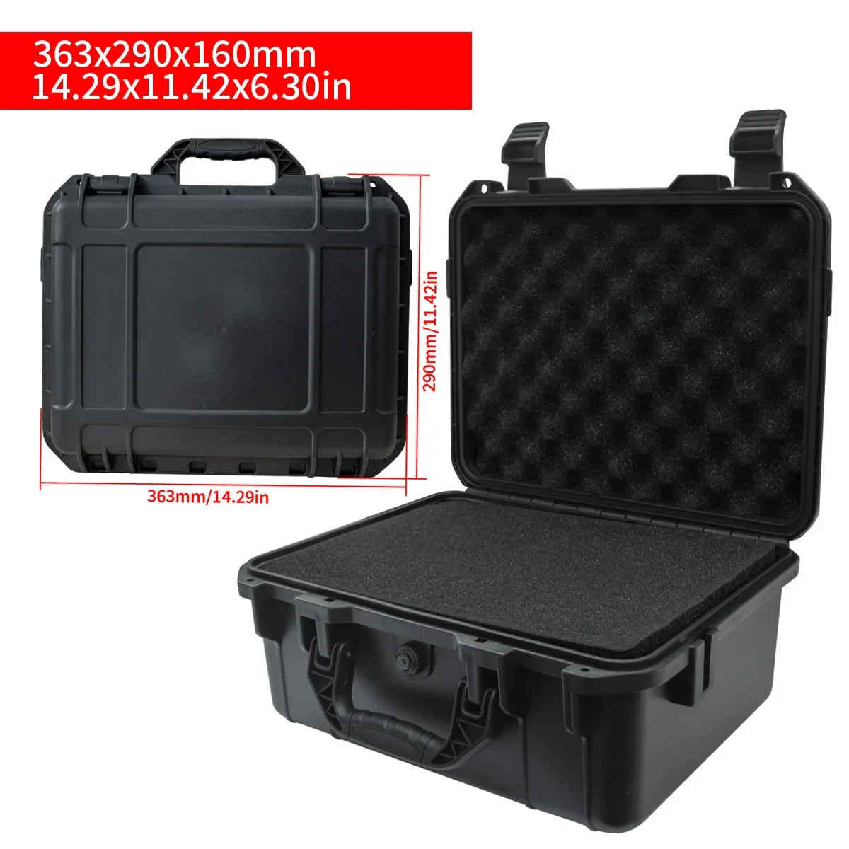 1 portable toolbox with pre cu – Fish Finder Case Bewertung und Preis