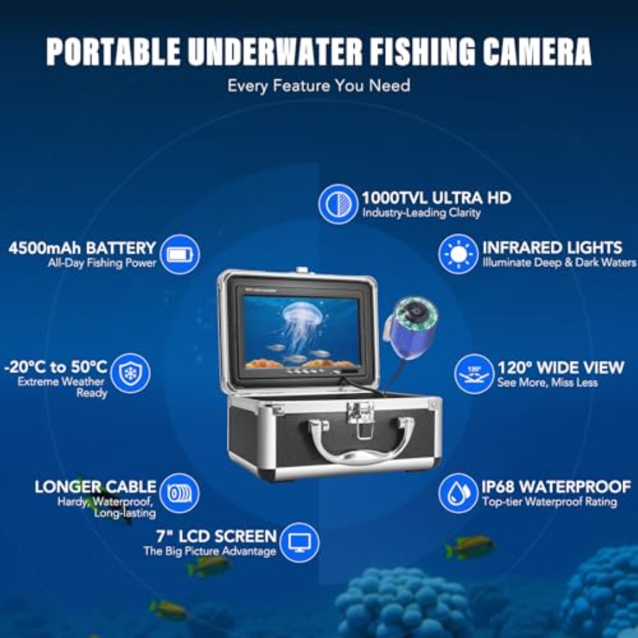Portable fish finder for lake, – Fish Finder Portable Bewertung und Preis