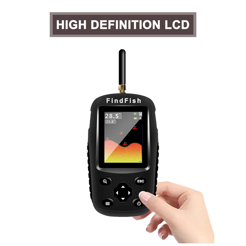 Quality Smart English Russian  – Fish Finder Portable Bewertung und Preis