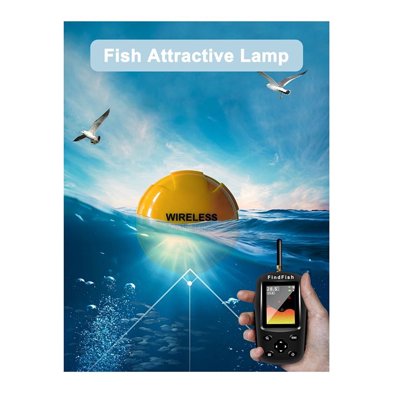 Quality Smart English Russian  – Fish Finder Portable Bewertung und Preis