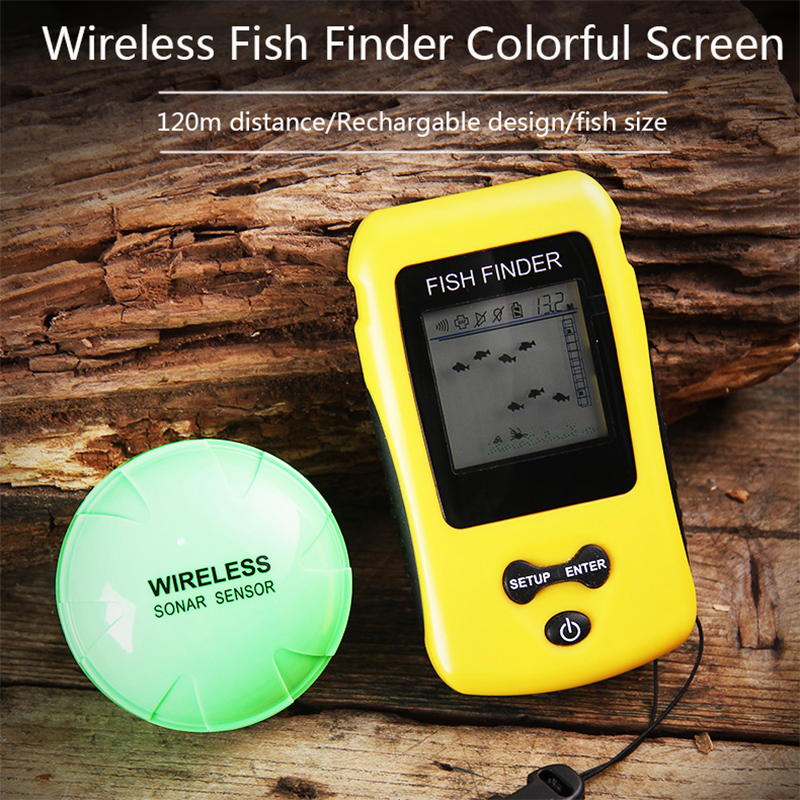 Brand New Colorful Wireless Fi – Fish Finder Transducer Bewertung und Preis